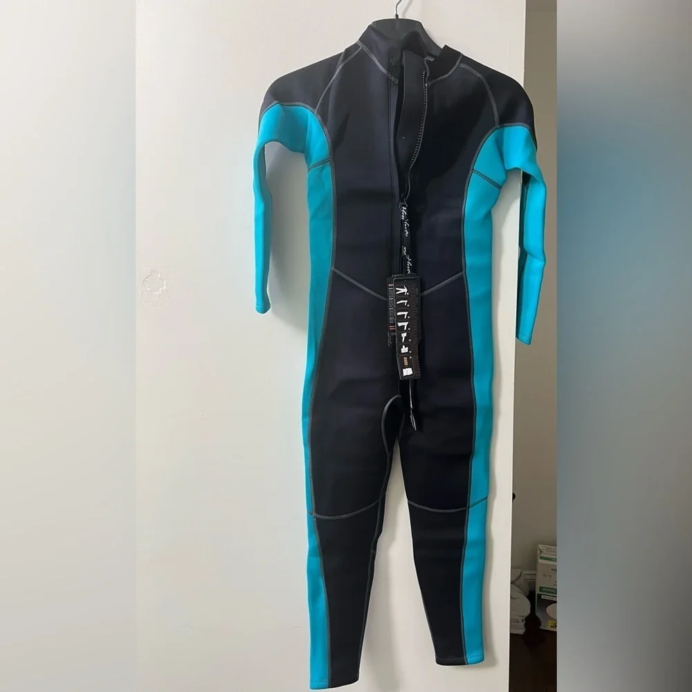 Hevto Kids Wetsuit for Boys Girls Toddler Youth 3/2mm Neoprene Full Wet Suits